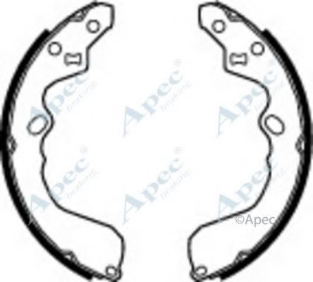 APEC braking SHU591 Brake Shoe